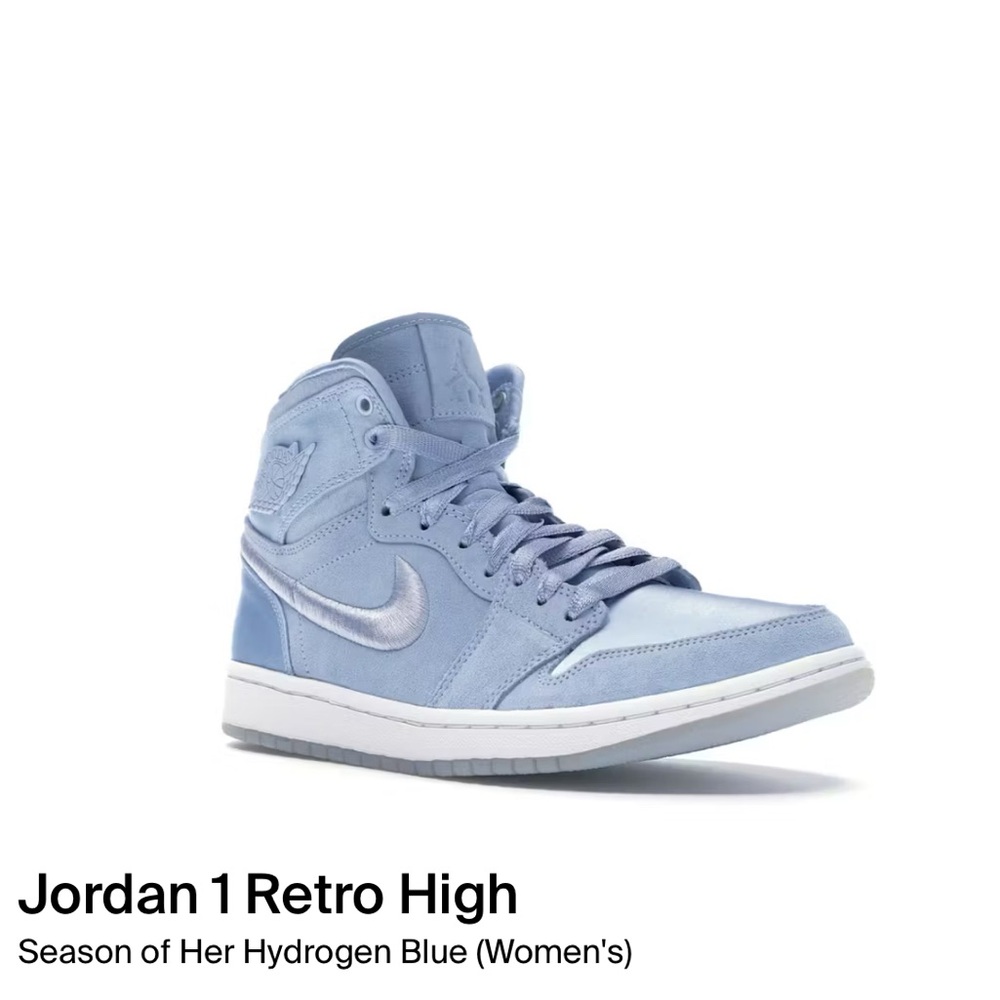 Jordan 1 Retro High Season of Her Hydrogen Blue 7W